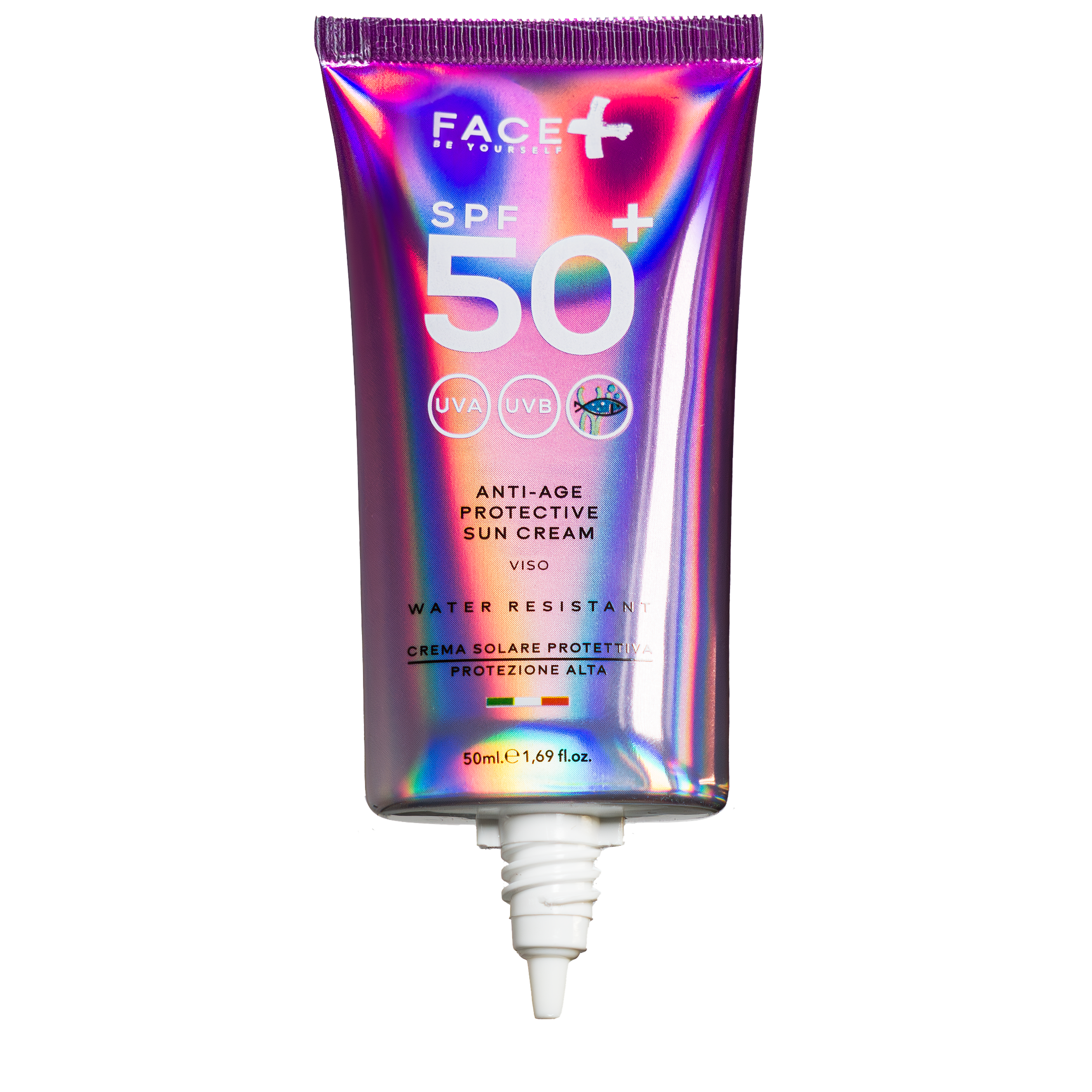 crema solare viso anti-age SPF 50